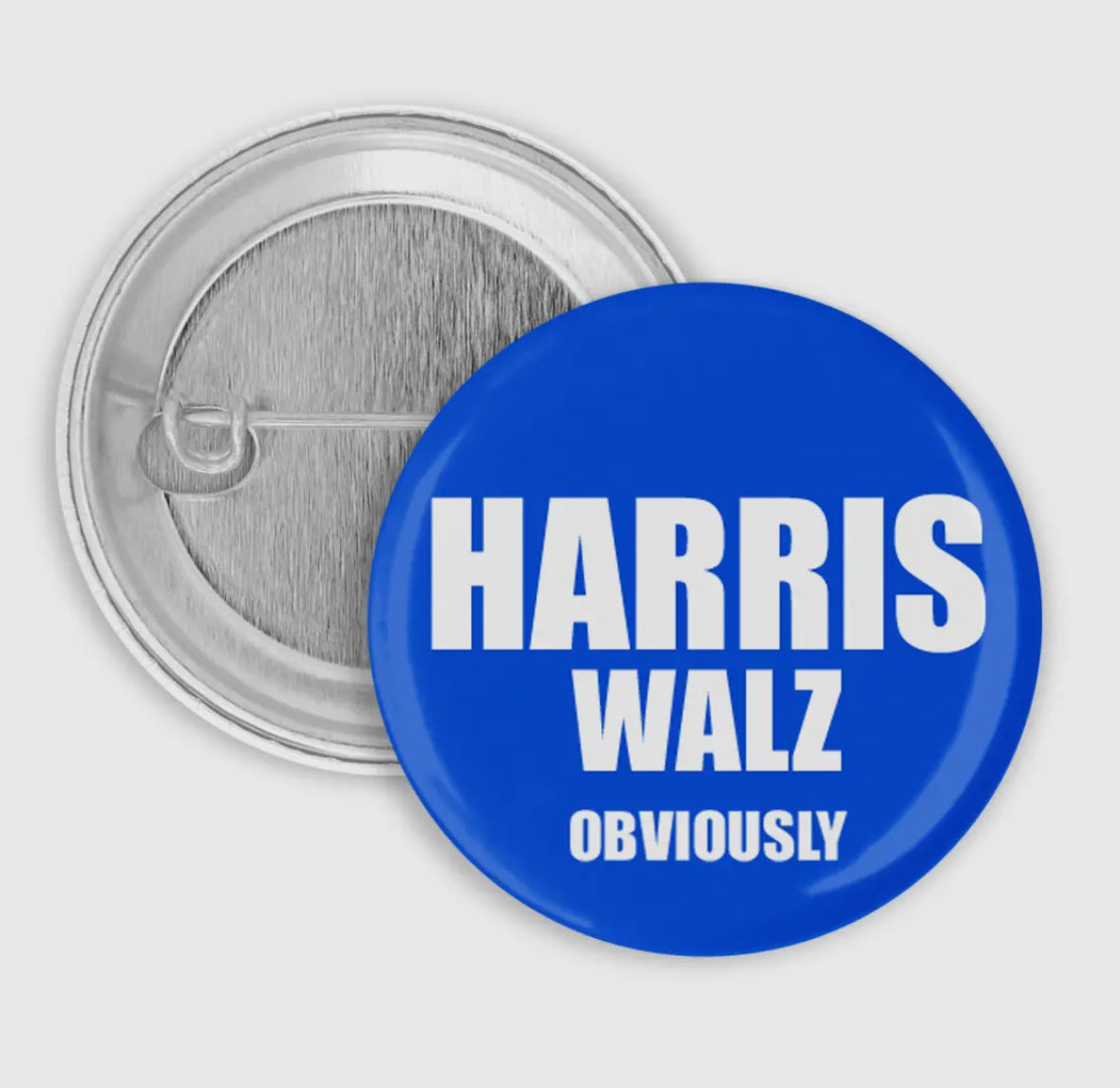 Harris-Walz Obviously Pin
