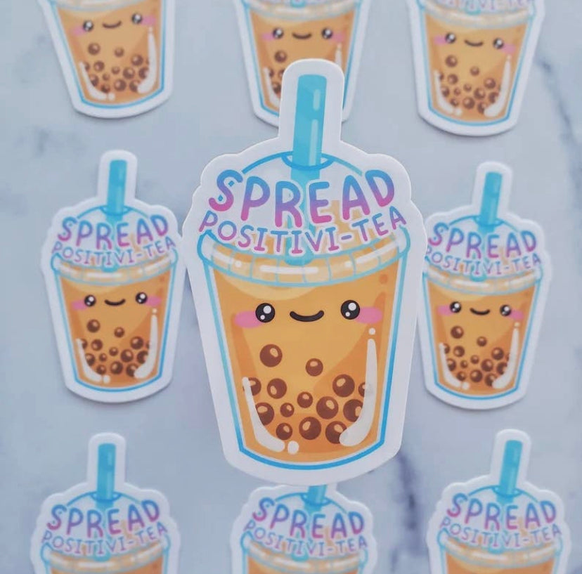 Positivi-tea Sticker