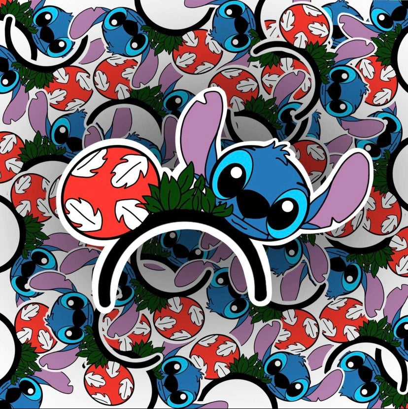 Stitch Ears Sticker