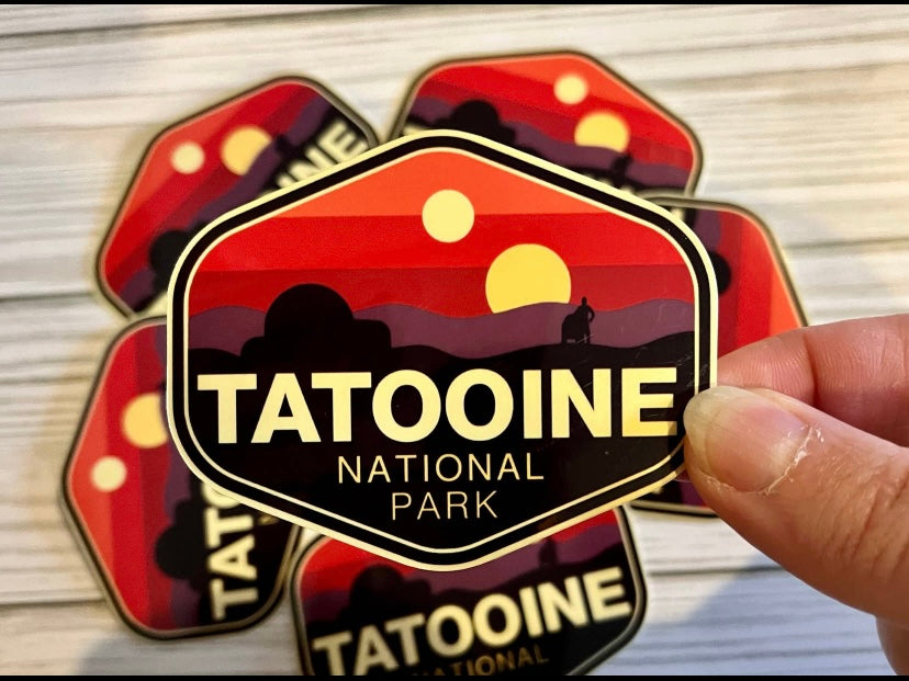 Tatooine National Park Sticker