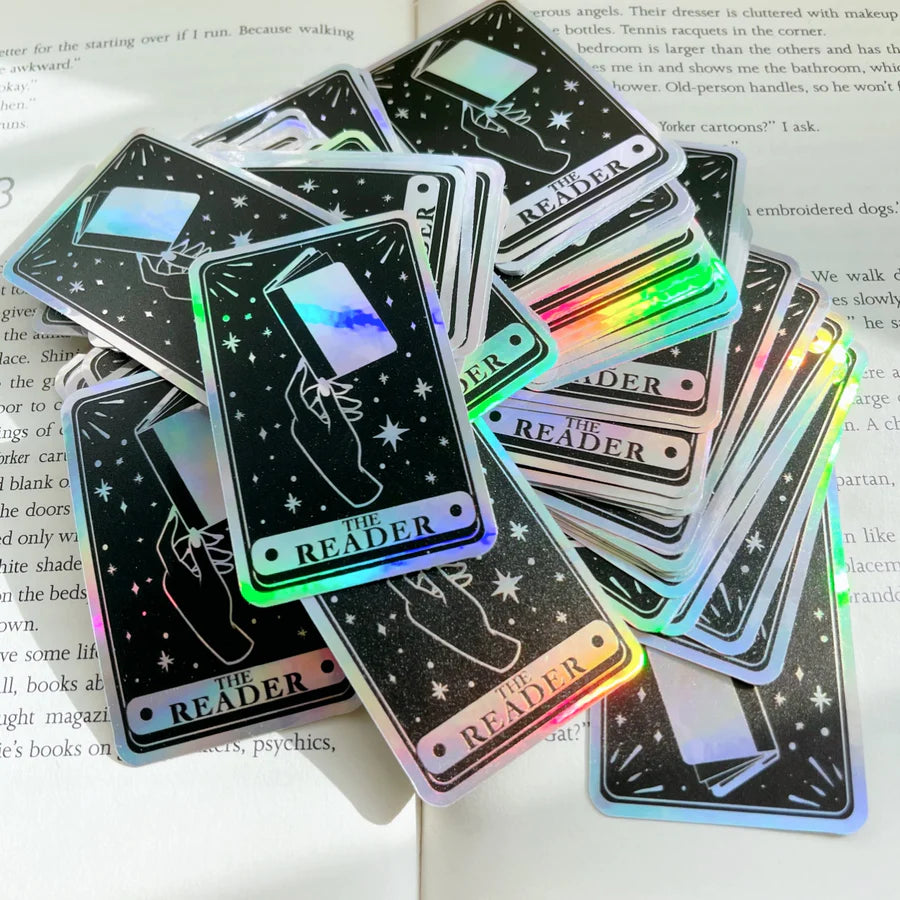 The Reader Tarot Holographic Sticker