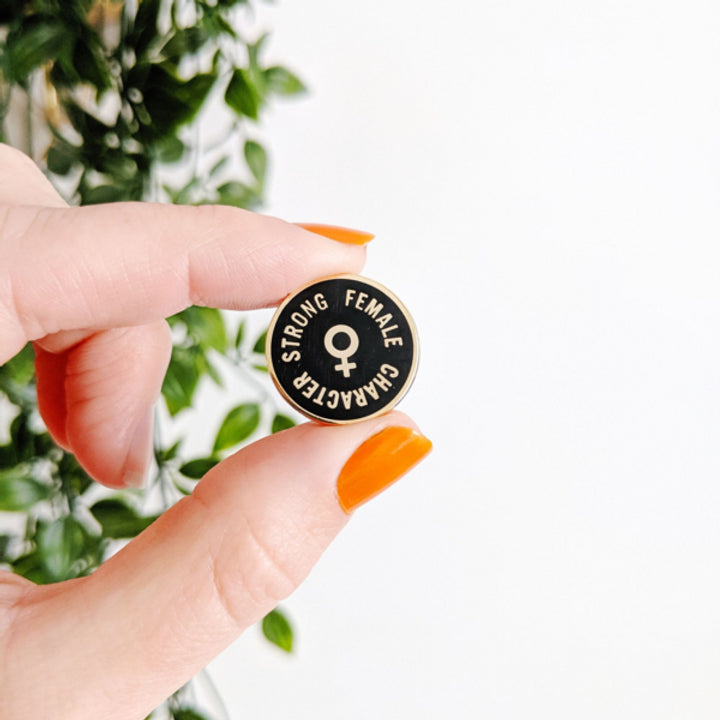 Strong Female Character Pin