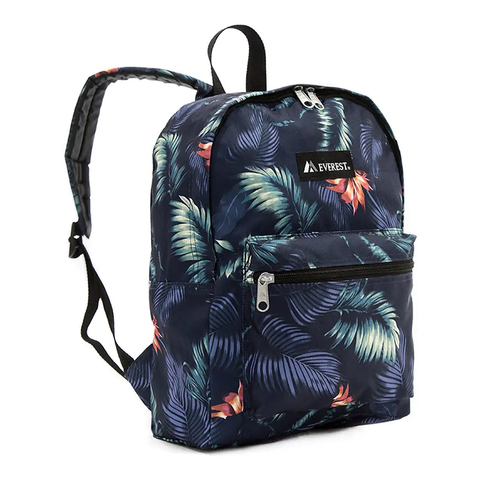 Dark Tropical Large Backpack