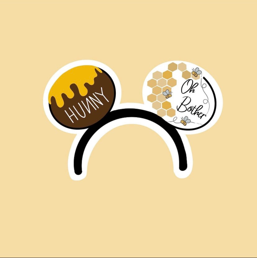 Winnie the Pooh Ears Sticker