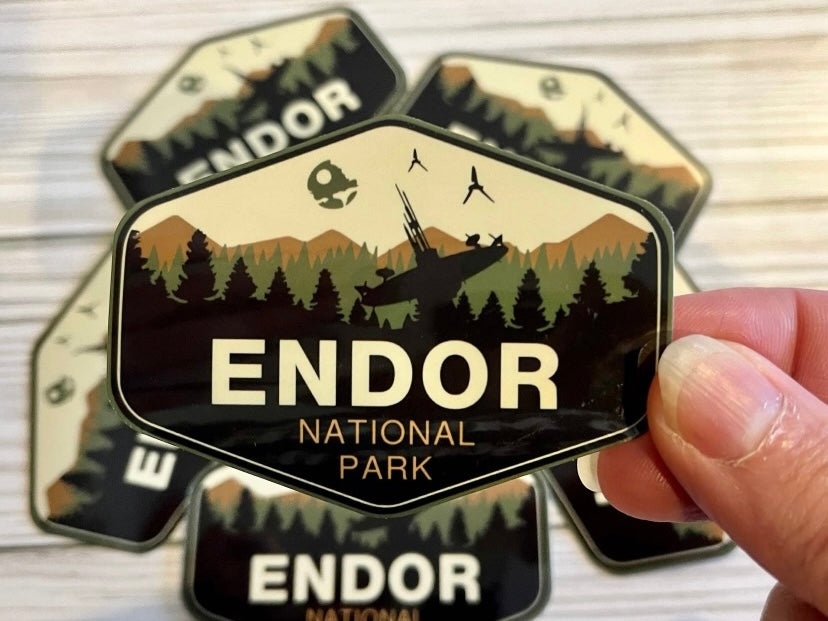 Endor National Park Sticker