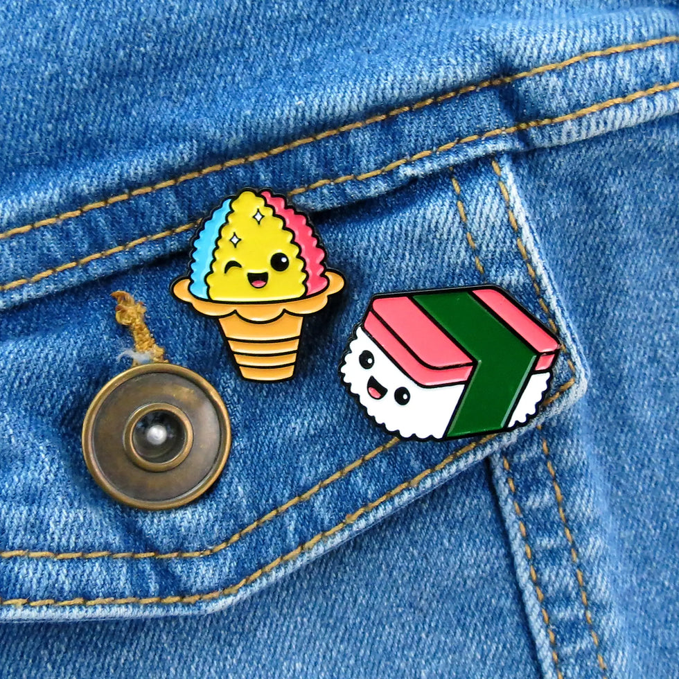 Musubi & Shaved Ice Pin Set