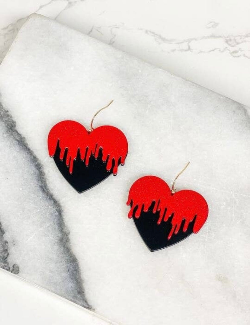 Bleeding Heart Earrings