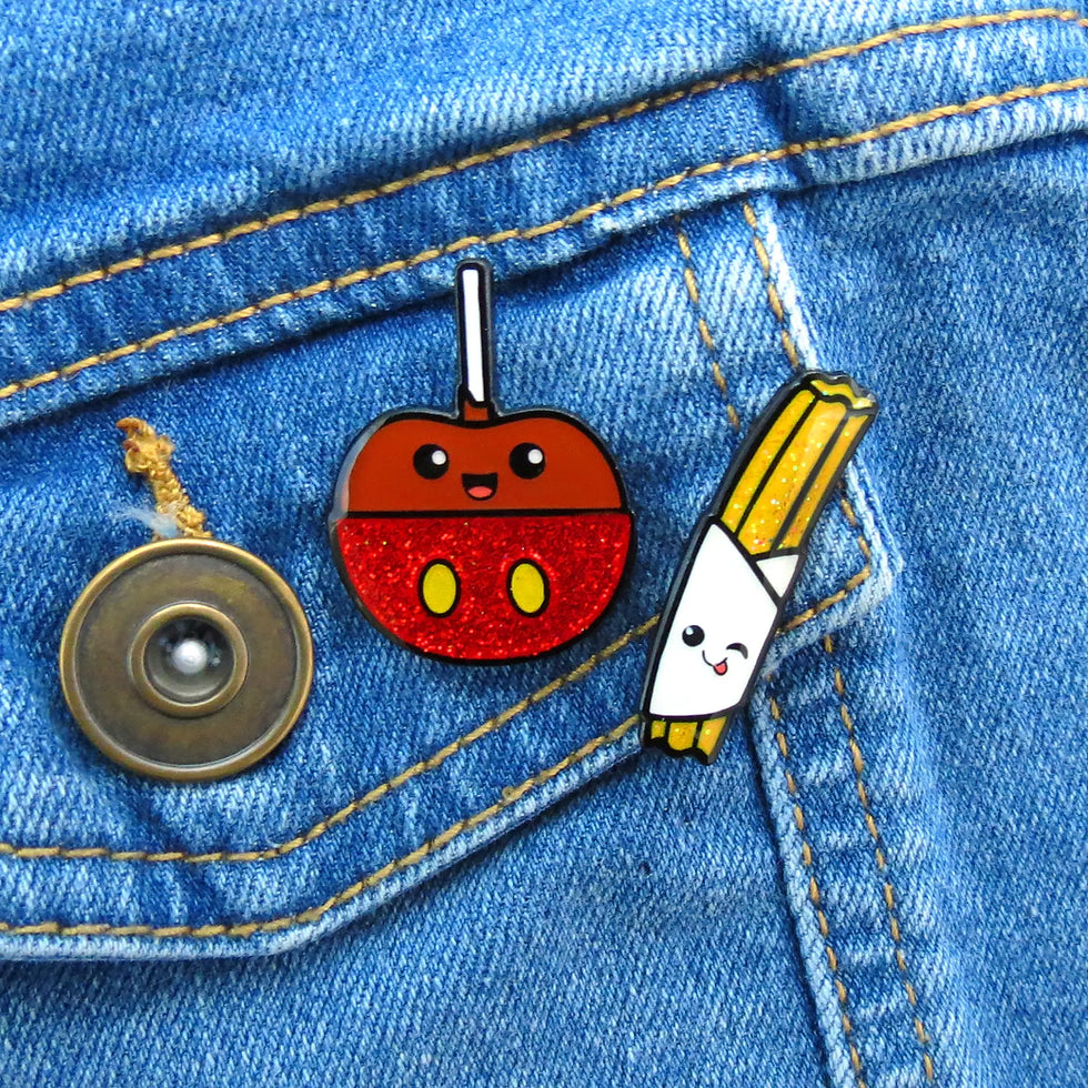 Churro & Candy Apple Pin Set