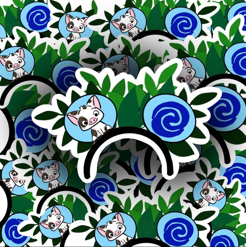 Pua Ears Sticker