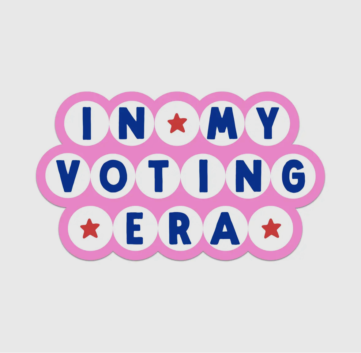 In My Voting Era Sticker