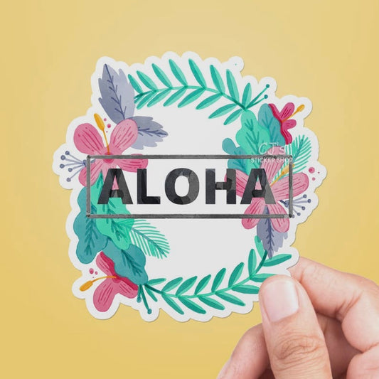 Aloha Sticker