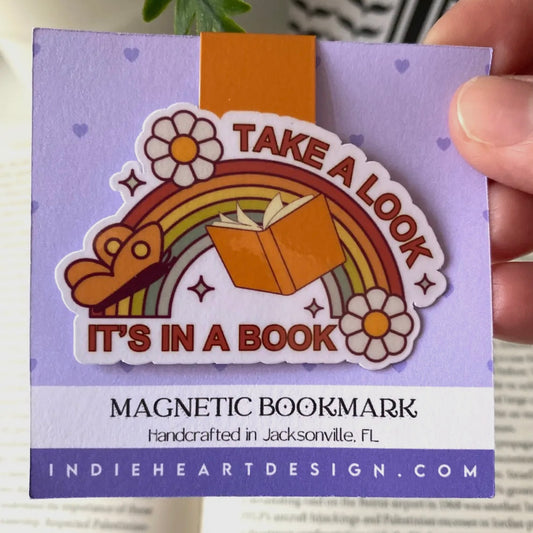 Reading Rainbow Magnetic Bookmark