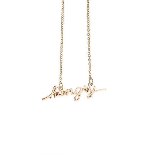 hangry necklace