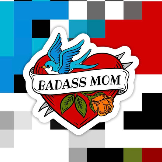 Badass Mom Sticker