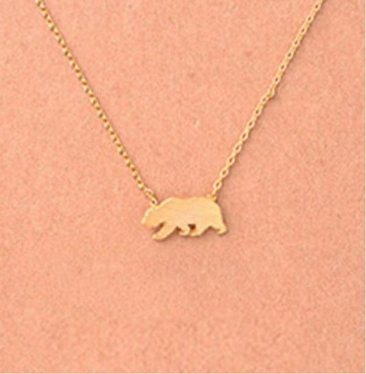 California Bear Necklace