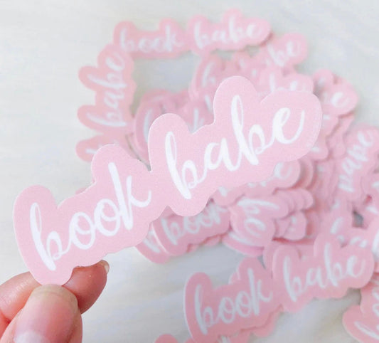 Book Babe Sticker