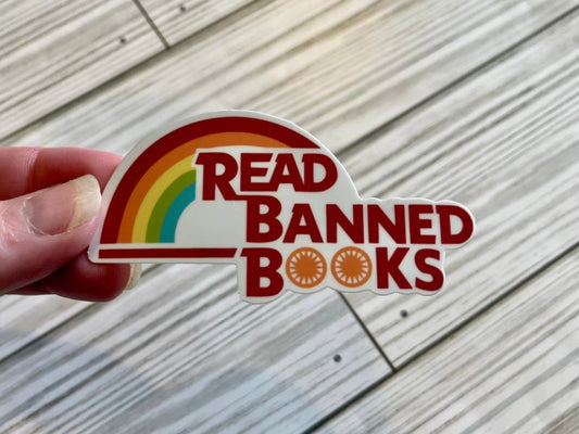 Read Banned Books Sticker